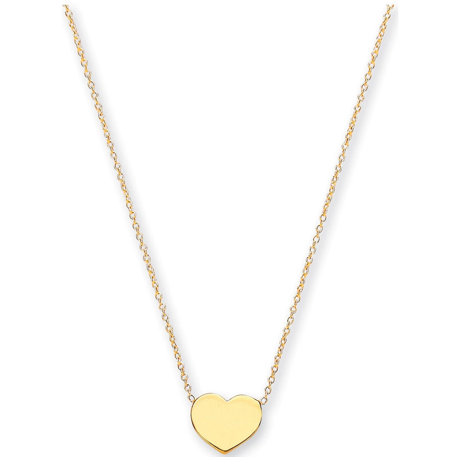 Rolo heart Chain Adjustable from 18" to 16"/17"